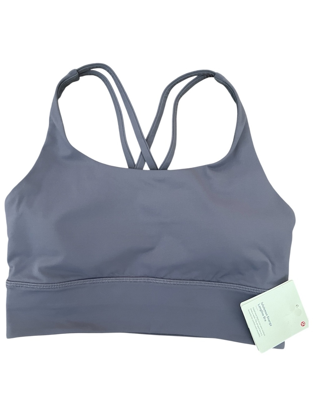 Lululemon Women’s Energy Longline Bra Medium Support, B–D Cups in Grape Mist - 6